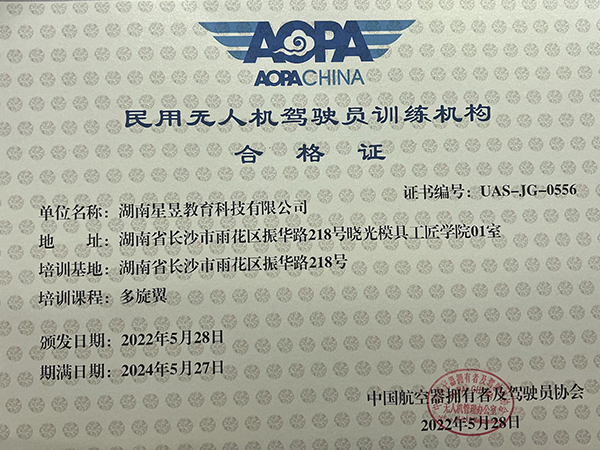 AOPA训练资质